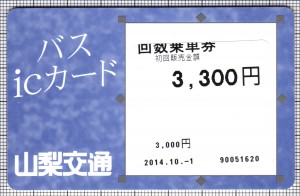バスicカード(表)