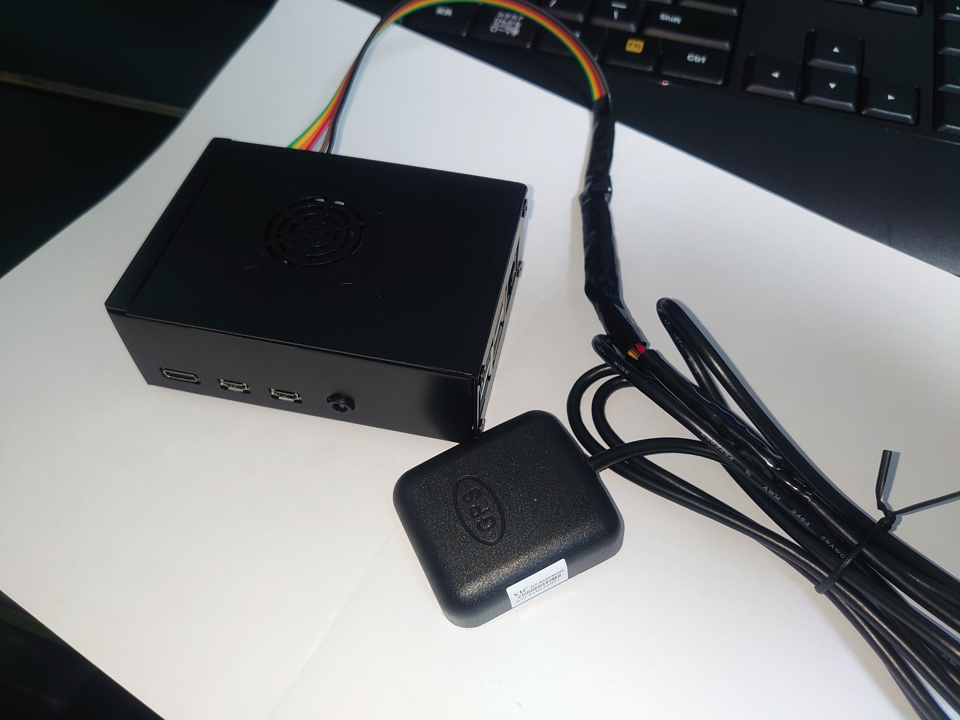 RaspberryPiとGPSユニット